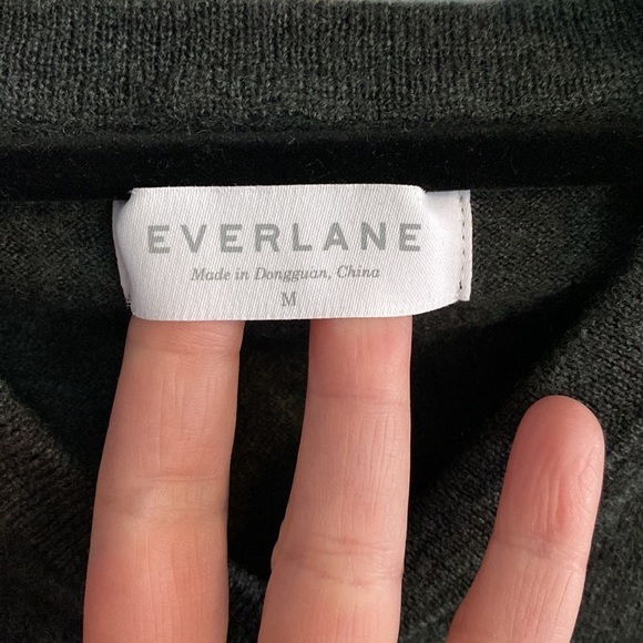 Classic V-Neck Gray Sweater - Picture 4 of 13